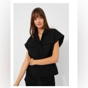 Tuckernuck Black Blouse